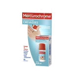 MERCUROCHROME Pansement liquide crevasses des mains 3,25ml