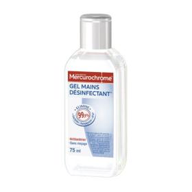 MERCUROCHROME Gel mains désinfectant 75ml