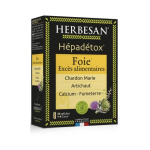 HERBESAN Hépadetox foie excès alimentaire 30 gélules
