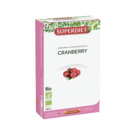 SUPER DIET Cranberry bio 20 ampoules