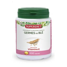 SUPER DIET Huile de germe de blé 200 capsules