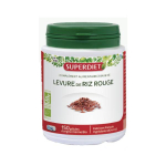 SUPER DIET Levure de riz rouge bio 150 gélules