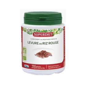 SUPER DIET Levure de riz rouge bio 150 gélules