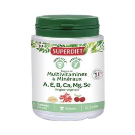 SUPER DIET Multivitamines minéraux 150 gélules