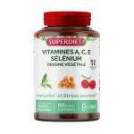 SUPER DIET Vitamines A, C, E & sélénium 150 gélules