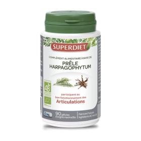 SUPER DIET Prêle harpagophytum bio 90 gélules