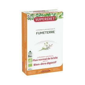 SUPER DIET Fumeterre bio 20 ampoules