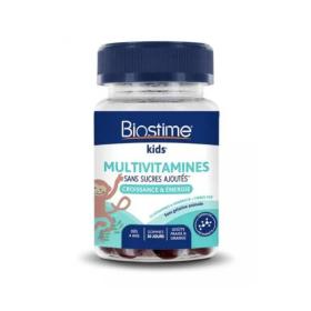 BIOSTIME Kids multivitamines croissance & énergie 30 gommes