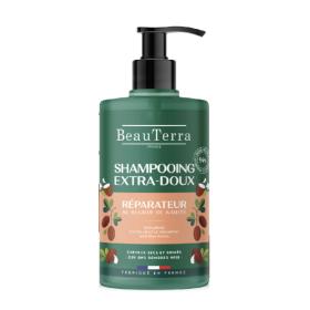 BEAUTERRA Shampooing extra doux réparateur 750ml