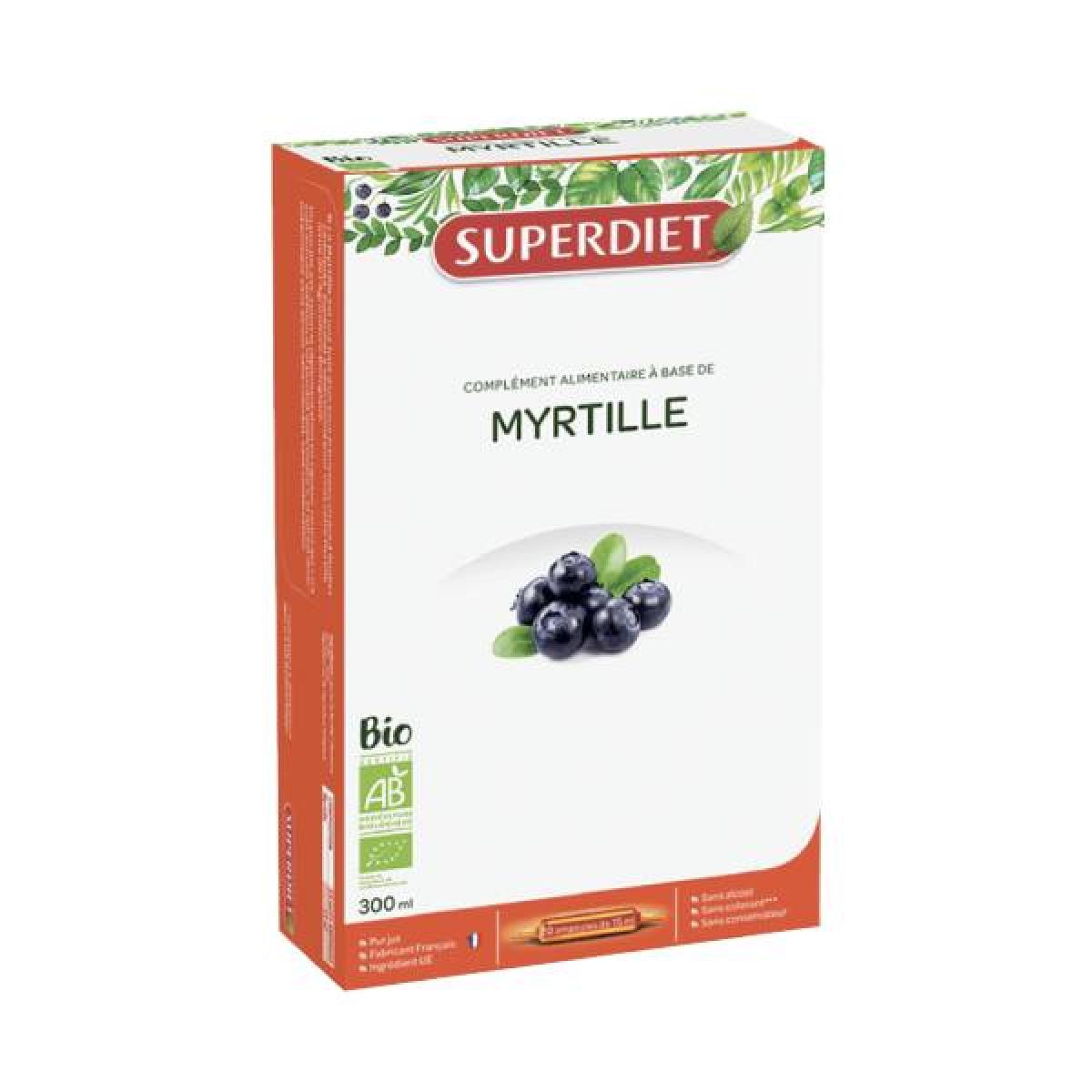 MGD bio myrtille boite 90 gélules main image 0