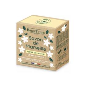 BEAUTERRA Savon de Marseille fleur de jasmin 100g