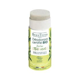 BEAUTERRA Déodorant certifié bio thé vert 50g