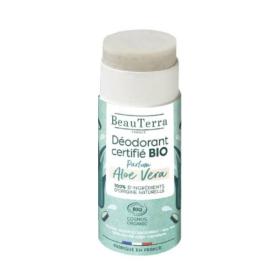 BEAUTERRA Déodorant certifié bio aloe vera 50g