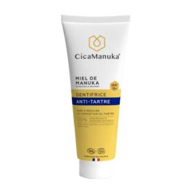 CICAMANUKA Dentifrice anti-tartre au miel de manuka IAA15+ bio 75ml