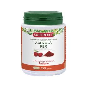 SUPER DIET Acérola fer 150 gélules