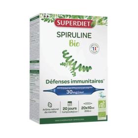 SUPER DIET Spiruline bio 20 ampoules