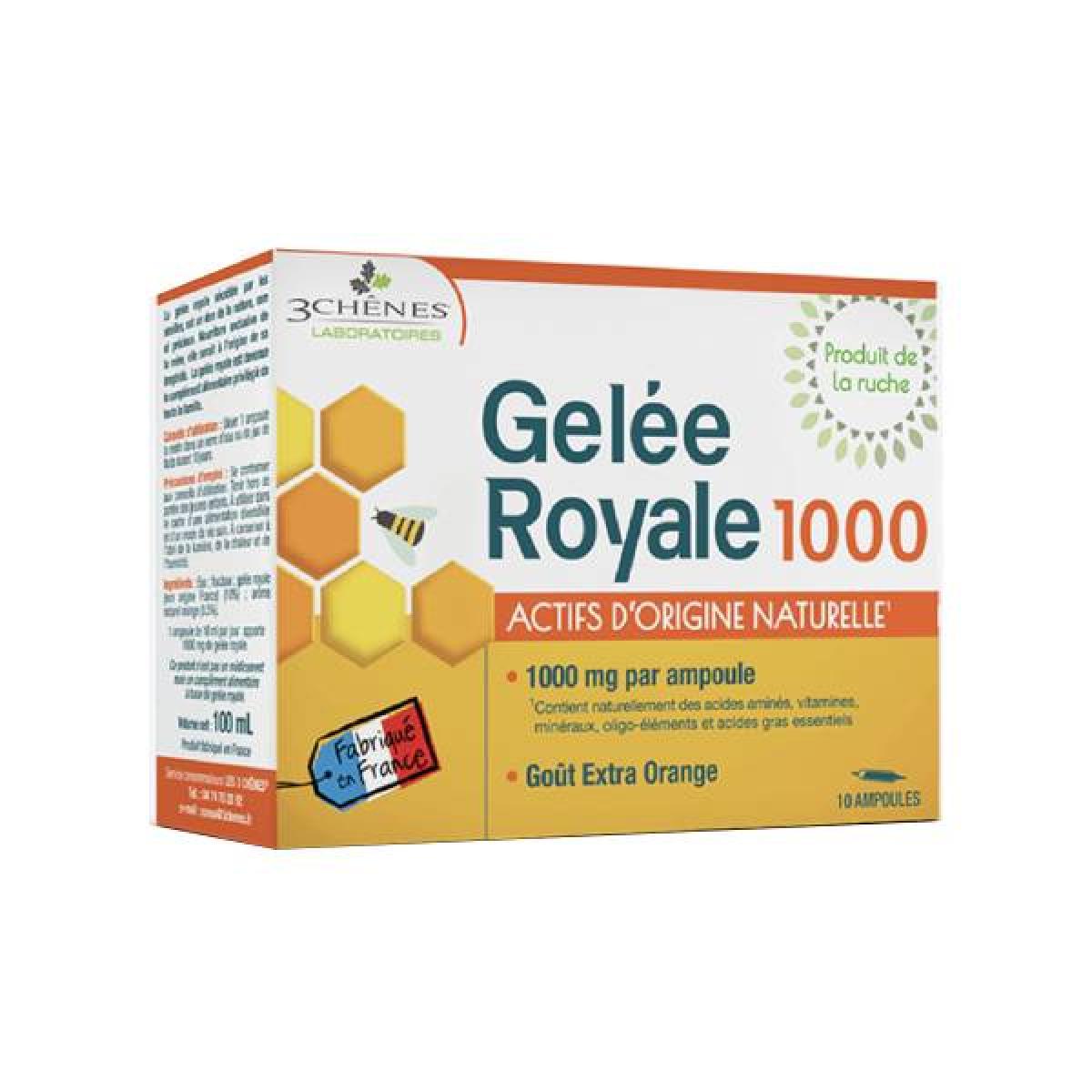 Gelée Royale Now Foods 1000 Mg - Boîte De 60 Gélules, Complément Naturel
