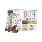 3 CHÊNES 804 en-cas céréales bio 8 barres saveur chocolat