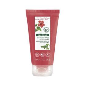 KLORANE Gel douche nutritif au cupuaçu bio fleur d'hibiscus 75ml