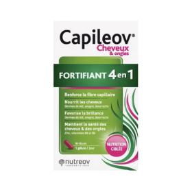 NUTREOV Capileov cheveux & ongles fortifiant 4 en 1 30 gélules