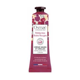 OSMAÉ Crème mains et ongles pétillantes baies rouges 30ml