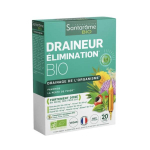 SANTAROME Draineur élimination bio 20 ampoules