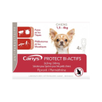 ASEPTA Canys protect bi-actifs solution pour spot-on chiens 1,5-4 kg 4 pipettes