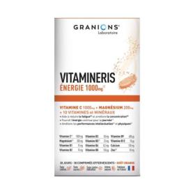 GRANIONS Vitamineris énergie 1000mg 30 comprimés effervescents