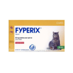 KRKA Fyperic 50mg solution spot-on chat 3 pipettes