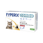 KRKA Fyperix combo 50/60mg chats & furets 3 pipettes