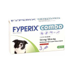 KRKA Fyperix combo 134-120,6kg chiens 10-20kg 3 pipettes