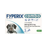 KRKA Fyperix combo 268-241,2mg chiens 20-40kg 3 pipettes