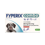 KRKA Fyperix combo 268-241,2kg chiens 20-40kg 6 pipettes