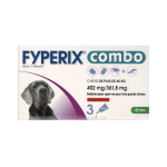 KRKA Fyperix combo 402-361,8mg chiens plus de 40kg 3 pipettes
