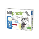 KRKA Milprazin vermifuge 2,5mg/125mg chiens 2 comprimés
