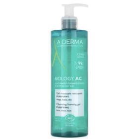 A-DERMA Biology AC gel moussant nettoyant purifiant 400ml