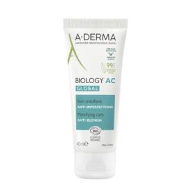 A-DERMA Biology AC global soin matifiant anti-imperfections 40ml