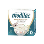 MODILAC Mon 1er dessert sans lait goût nature dès 12 mois 10 sachets