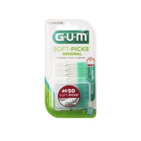 G.U.M Soft-picks original taille medium 50 unités