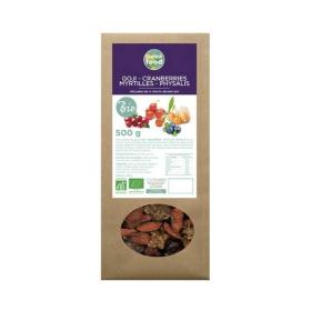 EXOPHARM Goji cranberries myrtilles physalis bio 250g