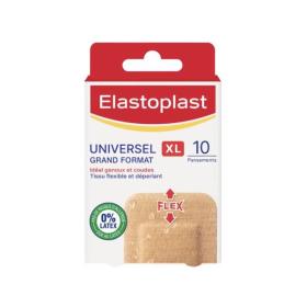 ELASTOPLAST 10 pansements universel grand format XL