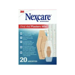 3M SANTE Nexcare first aid plasters mix 20 pansements