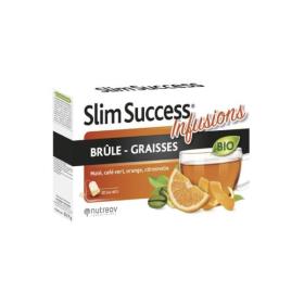 NUTREOV Slim success infusions brûle graisses 20 sachets bio