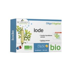 3 CHÊNES OligoVégétal iode 20 ampoules