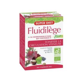 SUPER DIET Fluidilège jambes légères bio 100 comprimés