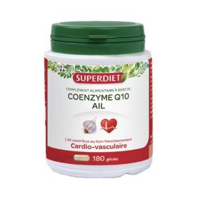 SUPER DIET Coenzyme Q10 ail 180 gélules