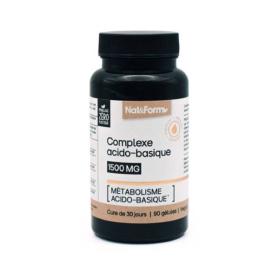 NAT & FORM Complexe acido-basique 1500mg 90 gélules