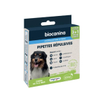 BIOCANINA 4 pipettes répulsives chiens de 15 à 30kg