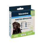 BIOCANINA 4 pipettes répulsives chiens de plus de 30kg