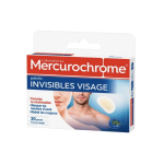 MERCUROCHROME 30 patchs invisibles visage